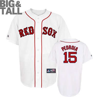 Dustin Pedroia Big and Tall Red Sox Jersey