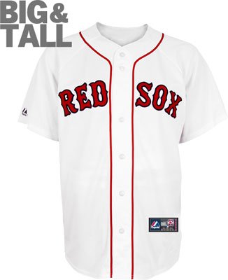 Big and Tall Boston Red Sox Jersey