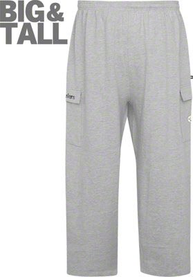 Big and Tall Pittsburgh Steelers Fleece Cargo Sweatpants