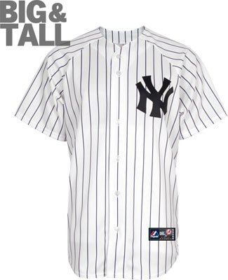 New York Yankees Big and Tall Pinstripe Jersey