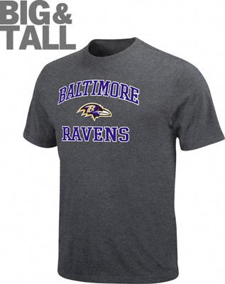 Big and Tall Baltimore Ravens Logo T-Shirt