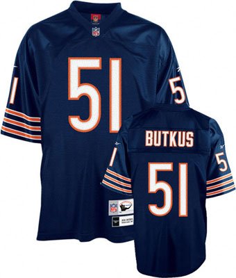 Big and Tall Dick Butkus Chicago Bears Jersey