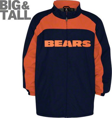 Big and Tall Chicago Bears NFL Football Jacket