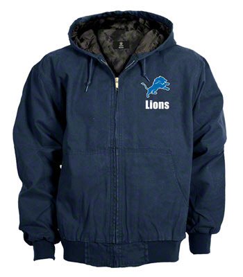 Big and Tall Detroit Lions Cumberland Jacket, 4x 4xl 5x 5xl 6x 6xl detroit lions jacket, detroit lions xlt tall jackets, detroit lions jackets for tall size men