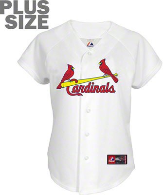 Women's Plus Size St. Louis Cardinals Jersey