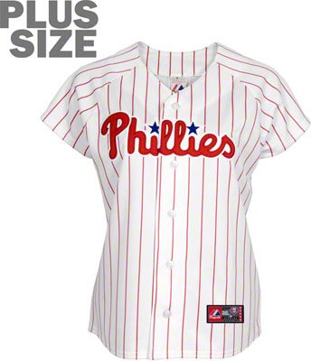 Women's Plus Size Philadelphia Phillies Jersey