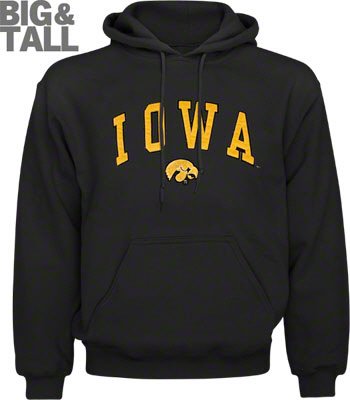Big and Tall Iowa Hawkeyes Sweatshirt