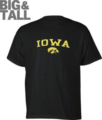 Iowa Hawkeyes Big and Tall Logo T-Shirt
