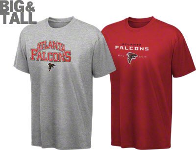 Big and Tall Atlanta Falcons T-Shirt