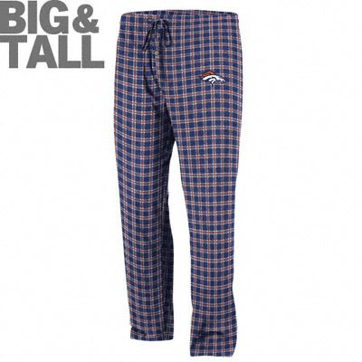 Big and Tall Denver Broncos Pajama Pants
