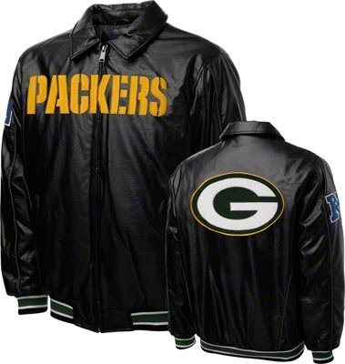 Big and Tall Green Bay Packers Faux Jacket