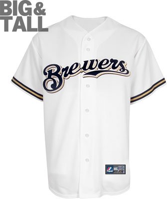 Big and Tall Milwaukee Brewers Jersey