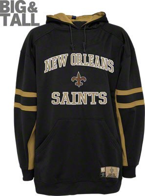 Big and Tall New Orleans Saints Sweatshirt