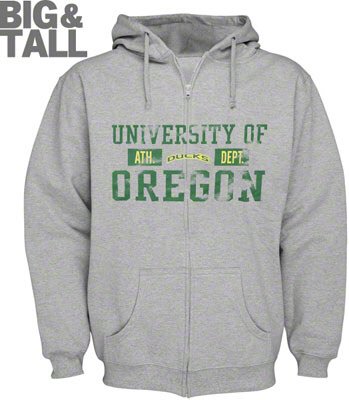 Oregon Ducks Big and Tall Hoodie Sweatshirt