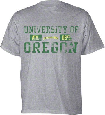Big and Tall Distressed Oregon Ducks T-Shirt