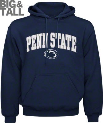 Penn St Nittany Lions Big N Tall T-Shirts, Sweatshirt, Apparel