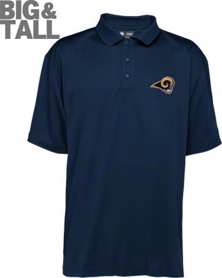 Big and Tall St. Louis Rams Polo Shirt