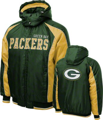 Big and Tall Green Bay Packers Hooded Jacket