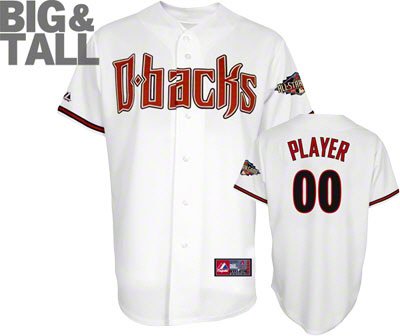 Big and Tall Arizona Diamondbacks Jersey