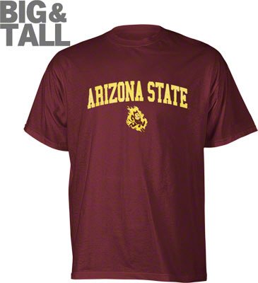 Big and Tall Arizona State Sun Devils Logo T-Shirt