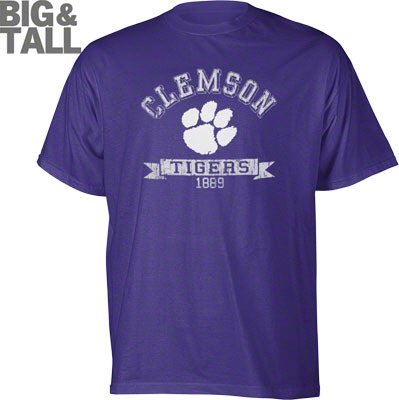 Big and Tall Clemson Tigers Logo T-Shirt