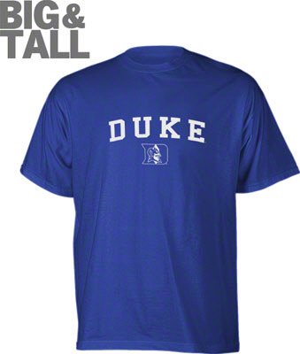 Big and Tall Duke Blue Devils Logo T-Shirt