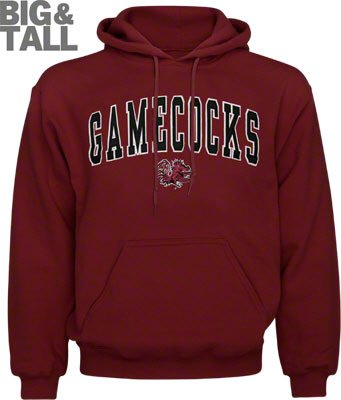 Big and Tall South Carolina Gamecocks Hooded Sweatshirt
