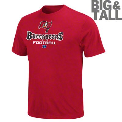 Big and Tall Tampa Bay Buccaneers Logo T-Shirt