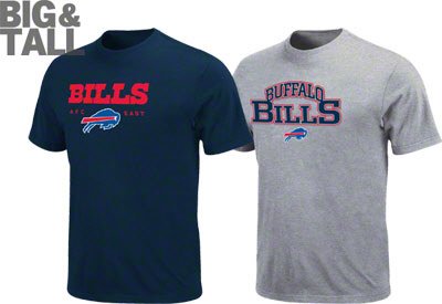 Buffalo Bills Big and Tall T-Shirts Combo Pack