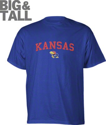 Big and Tall Kansas Jayhawks T-Shirt