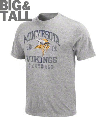 Big and Tall Minnesota Vikings Logo T-Shirt