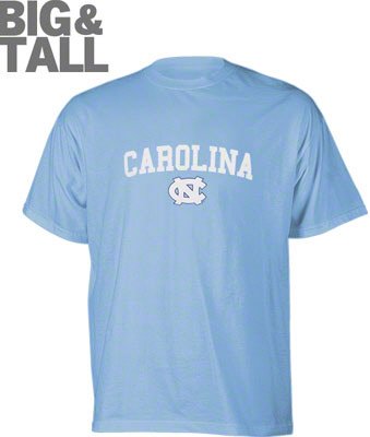 North Carolina Tar Heels big and tall t-shirt
