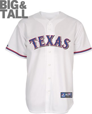 texas rangers jersey 3xl