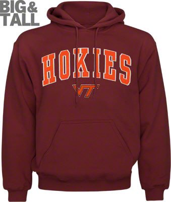 Big and Tall Virginia Tech Hokies Sweatshirt