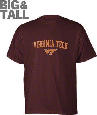 Big and Tall Virginia Tech Hokies Logo T-Shirt