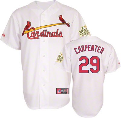 2011 Chris Carpenter St. Louis Cardinals Big and Tall Jersey