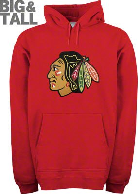 Big and Tall Chicago Blackhawks Sweatshirt