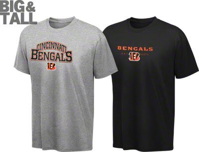 Big and Tall Cincinnati Bengals Combo T-Shirt Pack