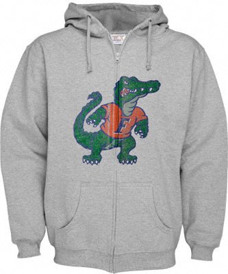 Florida Gators Big and Tall Zip Front Hoodie Sweatshirt