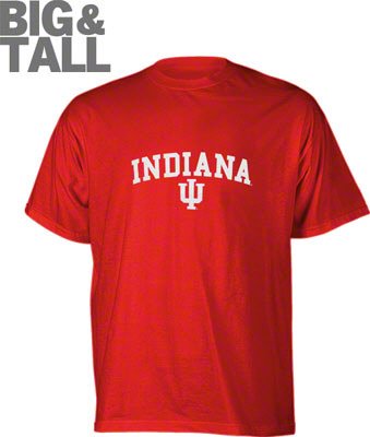 Big and Tall Indiana Hoosiers T-Shirt