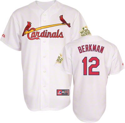 Big and Tall Lance Berkman World Series Cardinals Jersey