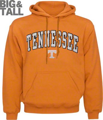 Tennessee Volunteers big and tall sweatshirt hoodie