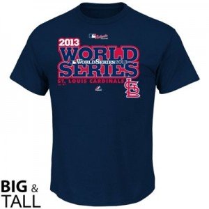 Big and Tall st. louis cardinals t-shirt, 2013 world series t-shirt