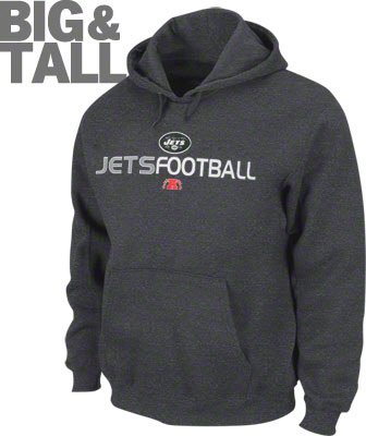 Big and tall New York Jets Hooded Sweatshirt