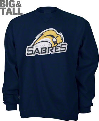 Big and Tall Buffalo Sabres Sweatshirt