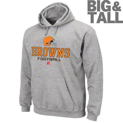 Big and Tall Cleveland Browns Pullover Sweatshirt