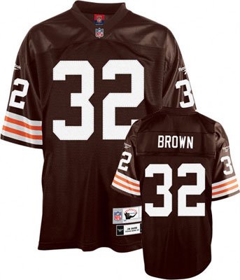 Big and Tall Cleveland Browns Jim Brown Jersey