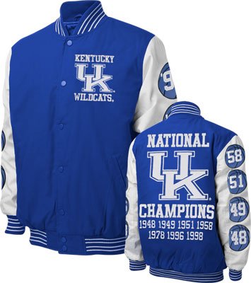 viuda Marcar Expresamente Kentucky Wildcats Jackets L, XL, 2X, 3X, 4X, 5X 6X XLT 2XT 3XT 4XT