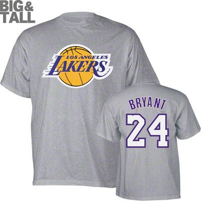 big and tall lakers gear