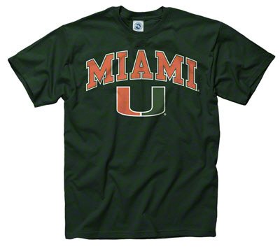 Big and Tall Miami Hurricanes Logo T-Shirt